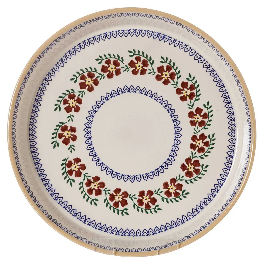 Fashion Large Quiche Dish Old Rose Oven Friendly Dishes