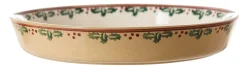 Cheap Large Quiche Dish Winter Robin Winter Robin