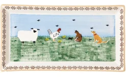 Fashion Large Rectangle Plate Assorted Landscape Landscapes