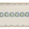 Store Large Rectangle Plate Forget Me Not Plates