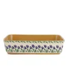 Shop Large Rectangular Oven Dish Blue Blooms Oven Friendly Dishes