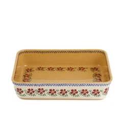 Best Large Rectangular Oven Dish Old Rose Food Lover'S Gifts