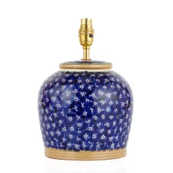 Outlet Lawn Dark Blue 7" Lamp Base Lamps