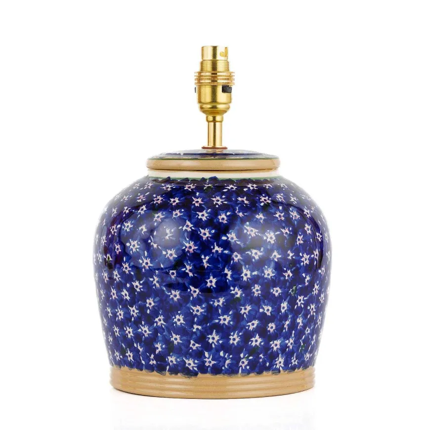 Outlet Lawn Dark Blue 7" Lamp Base Lamps