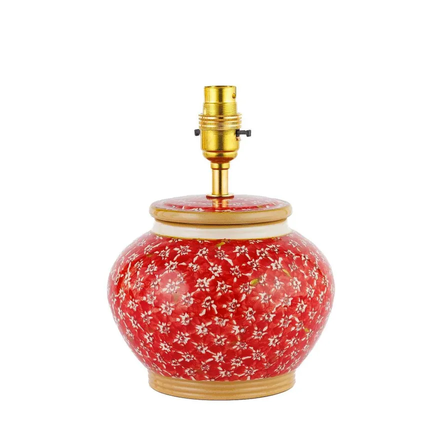 Shop Lawn Red 5" Lamp Base Lamps