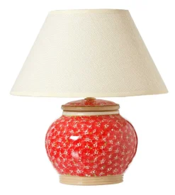 Fashion Lawn Red 5" Lamp Base Lawn