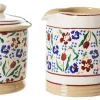 Best Lidded Sugar Bowl And Small Cylinder Jug Wild Flower Meadow Mother'S Day