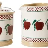 Cheap Lidded Sugar Bowl And Small Cylinder Jug Apple Gift Sets
