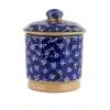 Best Sale Lidded Sugar Bowl Lawn Dark Blue Bowls