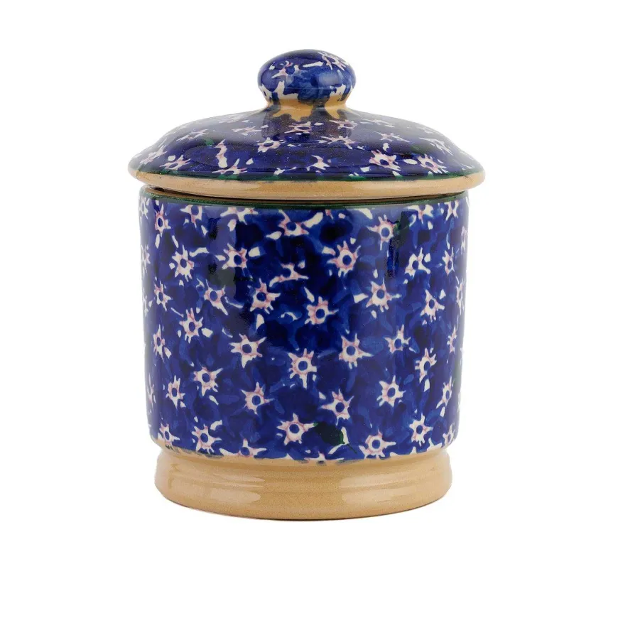 Best Sale Lidded Sugar Bowl Lawn Dark Blue Bowls