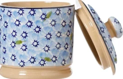Online Lidded Sugar Bowl Lawn Light Blue Lawn
