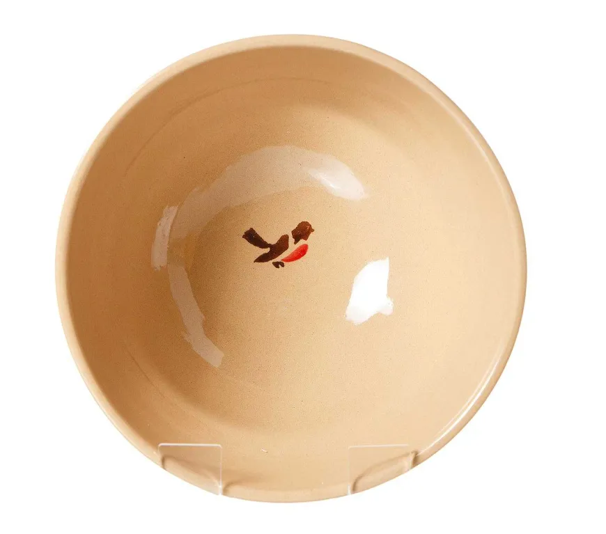 Shop Medium Bowl Winter Robin Bowls