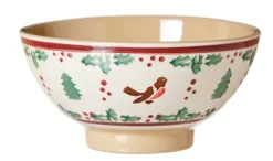Shop Medium Bowl Winter Robin Bowls