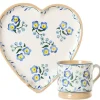 Best Sale Medium Heart Plate And Small Mug Forget Me Not Wedding Gifts