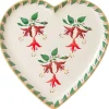Sale Medium Heart Plate Fuchsia Valentine'S Day