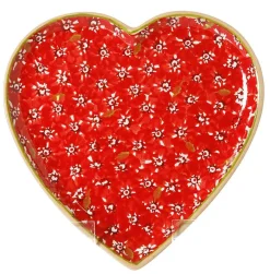 Best Sale Medium Heart Plate Red Lawn Lawn
