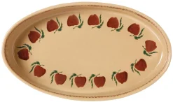 Outlet Medium Oval Oven Dish Apple Oven Friendly Dishes