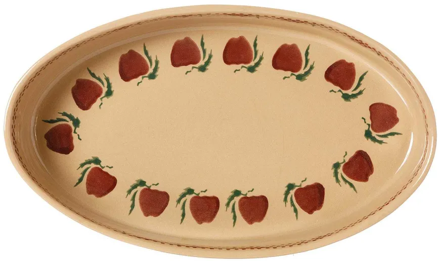 Outlet Medium Oval Oven Dish Apple Oven Friendly Dishes