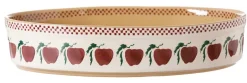 Clearance Medium Oval Oven Dish Apple Apple