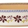 Cheap Medium Oval Oven Dish Clematis Clematis