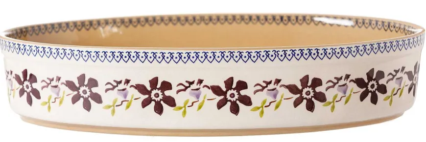 Online Medium Oval Oven Dish Clematis Oven Friendly Dishes