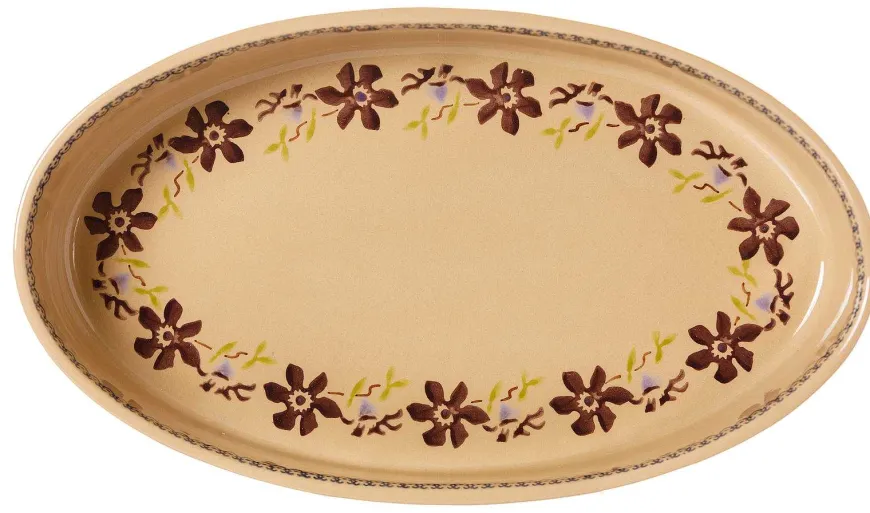 Online Medium Oval Oven Dish Clematis Oven Friendly Dishes