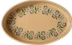 Cheap Medium Oval Oven Dish Forget Me Not Oven Friendly Dishes