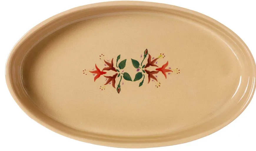 Shop Medium Oval Oven Dish Fuchsia Food Lover'S Gifts