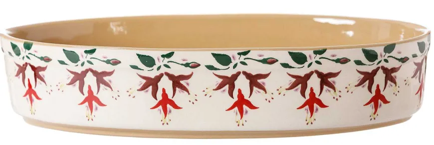 Shop Medium Oval Oven Dish Fuchsia Food Lover'S Gifts