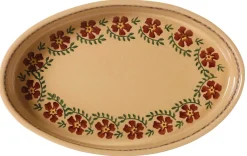 Best Medium Oval Oven Dish Old Rose Old Rose