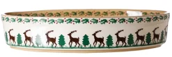 Sale Medium Oval Oven Dish Reindeer Reindeer