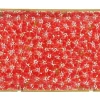 Flash Sale Medium Rectangle Dish Lawn Red Plates