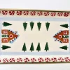 Hot Medium Rectangle Plate Ginger House Christmas