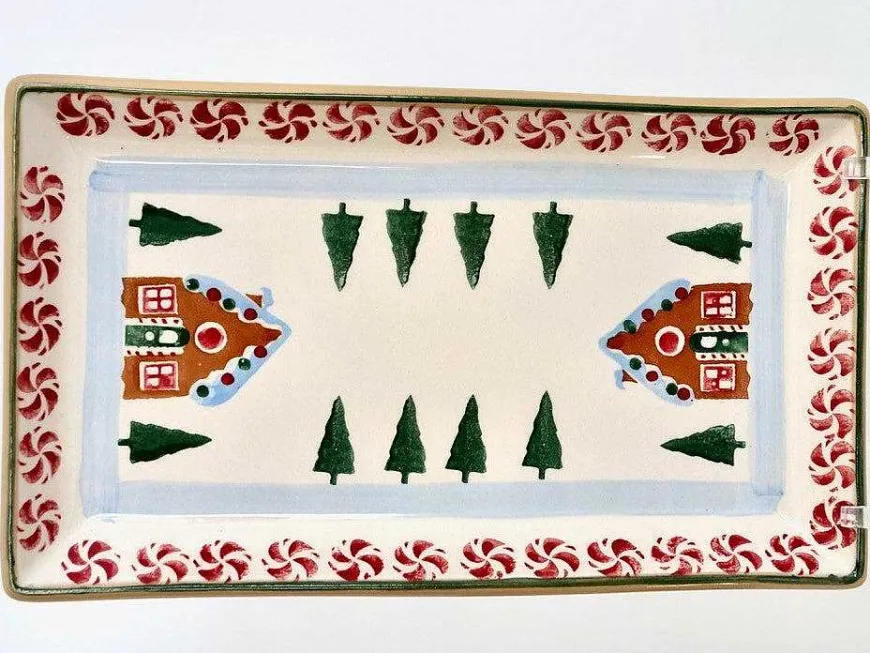 New Medium Rectangle Plate Ginger House Plates