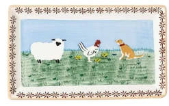 Cheap Medium Rectangular Plate Assorted Landscape Plates