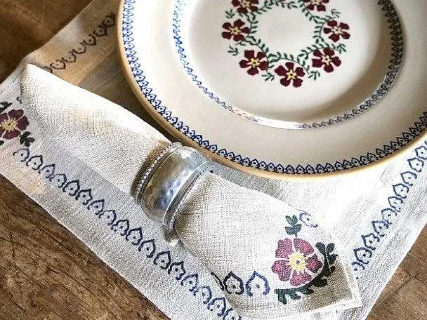 Hot Napkin Old Rose Linen Old Rose
