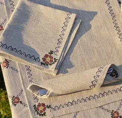 Hot Napkin Old Rose Linen Old Rose