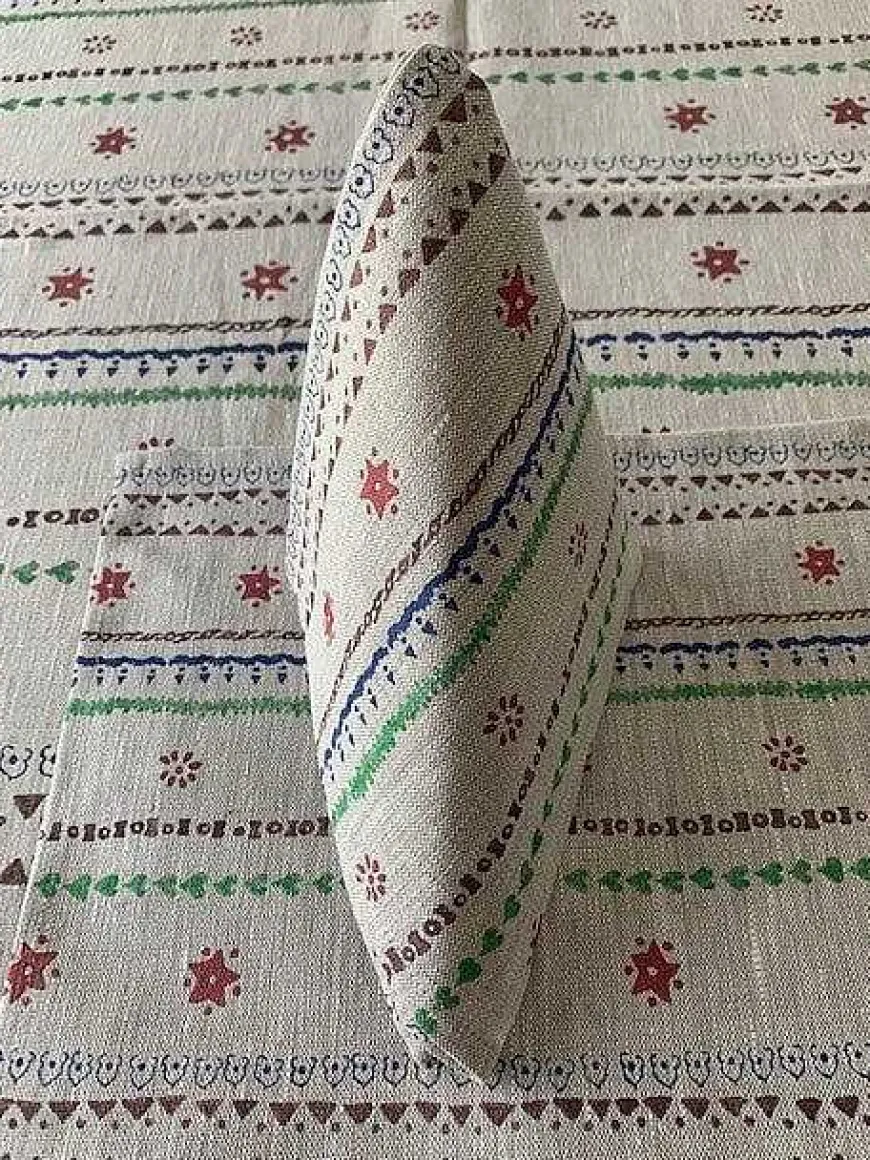 New Napkin Stripe Linen Napkins