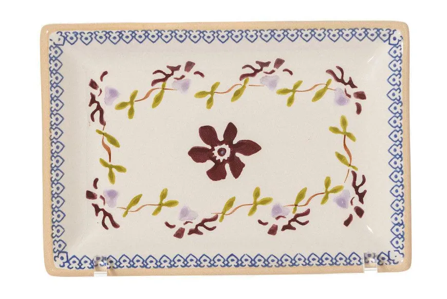 Fashion Nest Of 3 Rectangle Dishes Clematis Mother'S Day