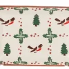 Outlet Nest Of 3 Rectangle Dishes Winter Robin Corporate Gifts