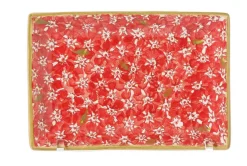 Shop Nest Of 3 Rectangle Dishes Lawn Red Mother'S Day