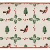 Flash Sale Nest Of 3 Rectangle Dishes Winter Robin Winter Robin
