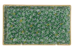 Clearance Nest Of 3 Rectangle Dishes Lawn Green Mother'S Day