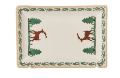 Cheap Nest Of 3 Rectangle Dishes Reindeer Reindeer