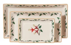 Best Nest Of 3 Rectangle Dishes Fuchsia Mother'S Day