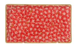 Online Nest Of 3 Rectangle Dishes Lawn Red Gift Sets