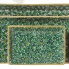 Fashion Nest Of 3 Rectangle Dishes Lawn Green Corporate Gifts