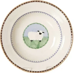 Outlet Pasta Bowl Sheep Landscapes