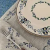 Best Sale Placemat Forget Me Not Linen Forget Me Not