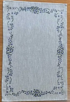 Cheap Placemat Forget Me Not Linen Placemats